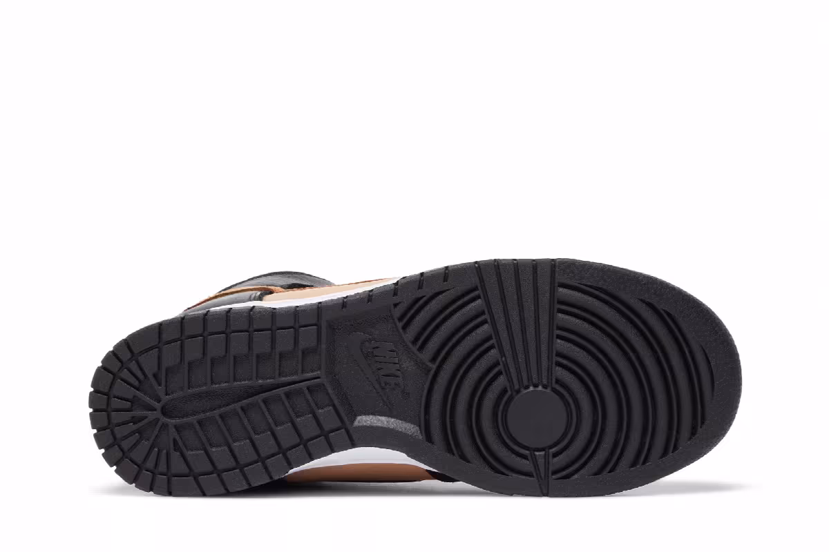 Nike Women's Dunk High LXX Black Flax, view 5