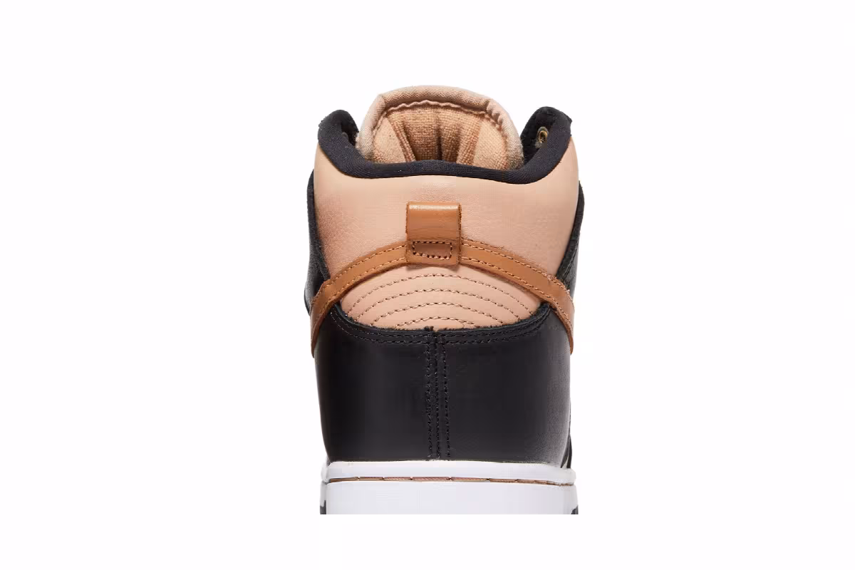 Nike Women's Dunk High LXX Black Flax, view 8
