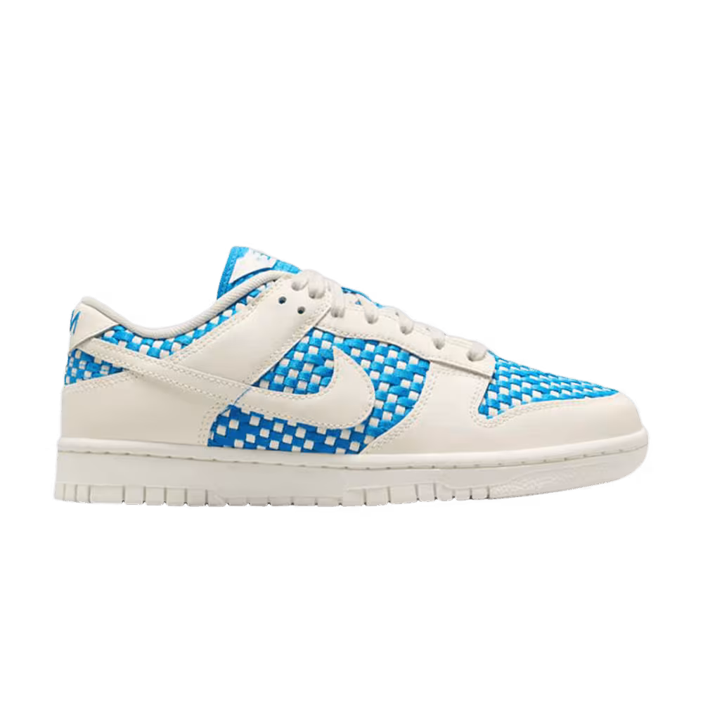 Nike Women's Dunk Low Light Clear Blue Sail Light Ivory