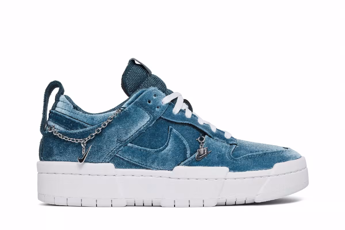 Nike Women's Dunk Low Disrupt Lucky Charms - Ash Green, view 2