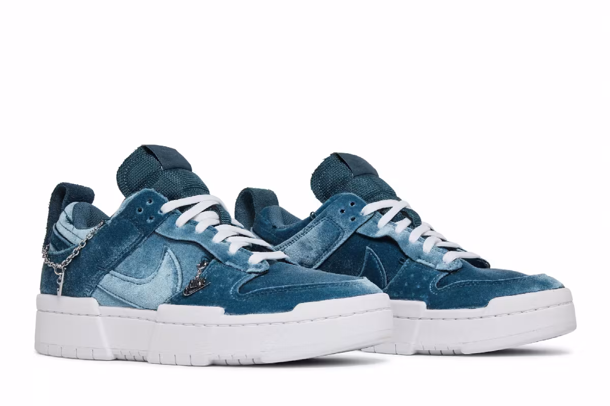 Nike Women's Dunk Low Disrupt Lucky Charms - Ash Green, view 9