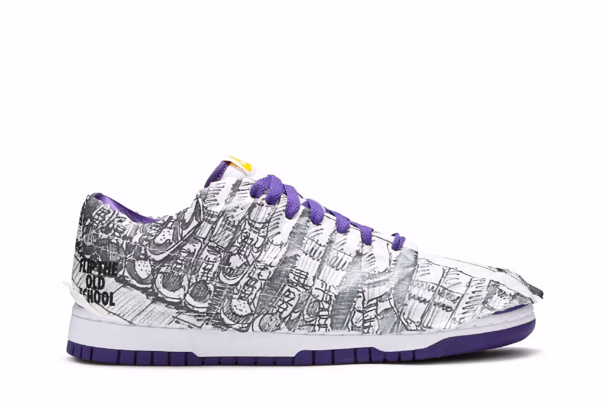 Nike Women's Dunk Low Flip The Old School, view 2