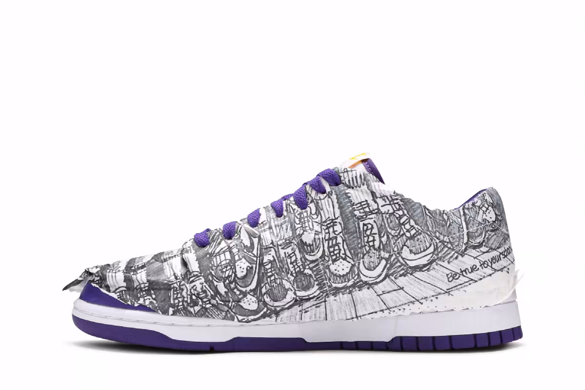 Nike Women's Dunk Low Flip The Old School, view 4