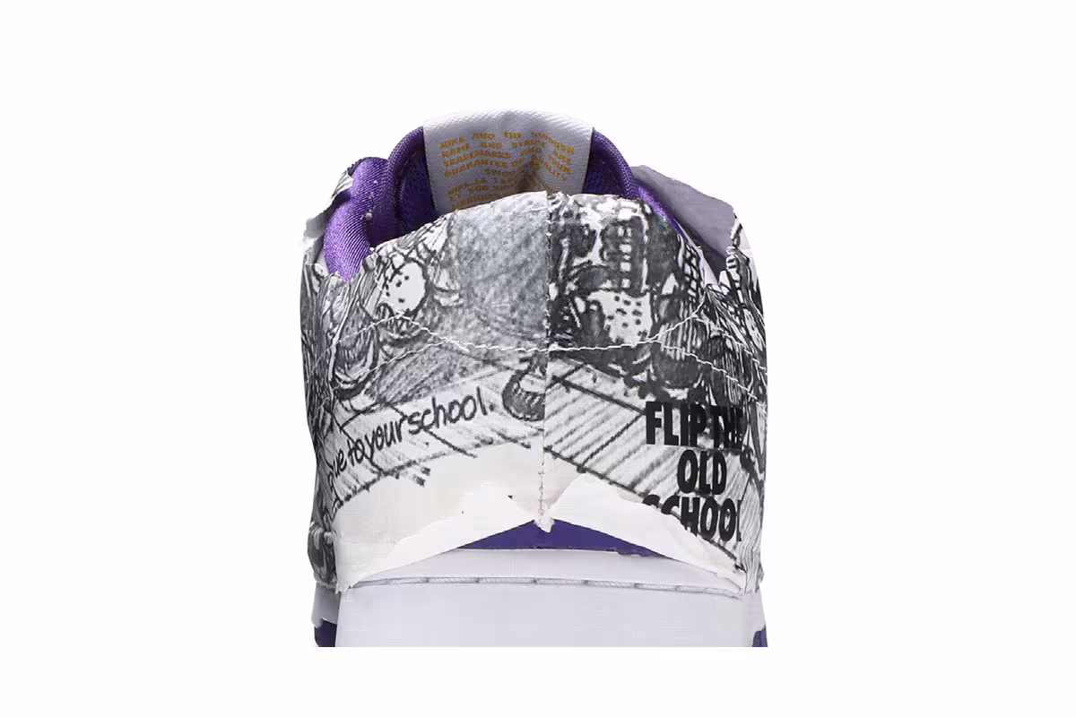 Nike Women's Dunk Low Flip The Old School, view 8