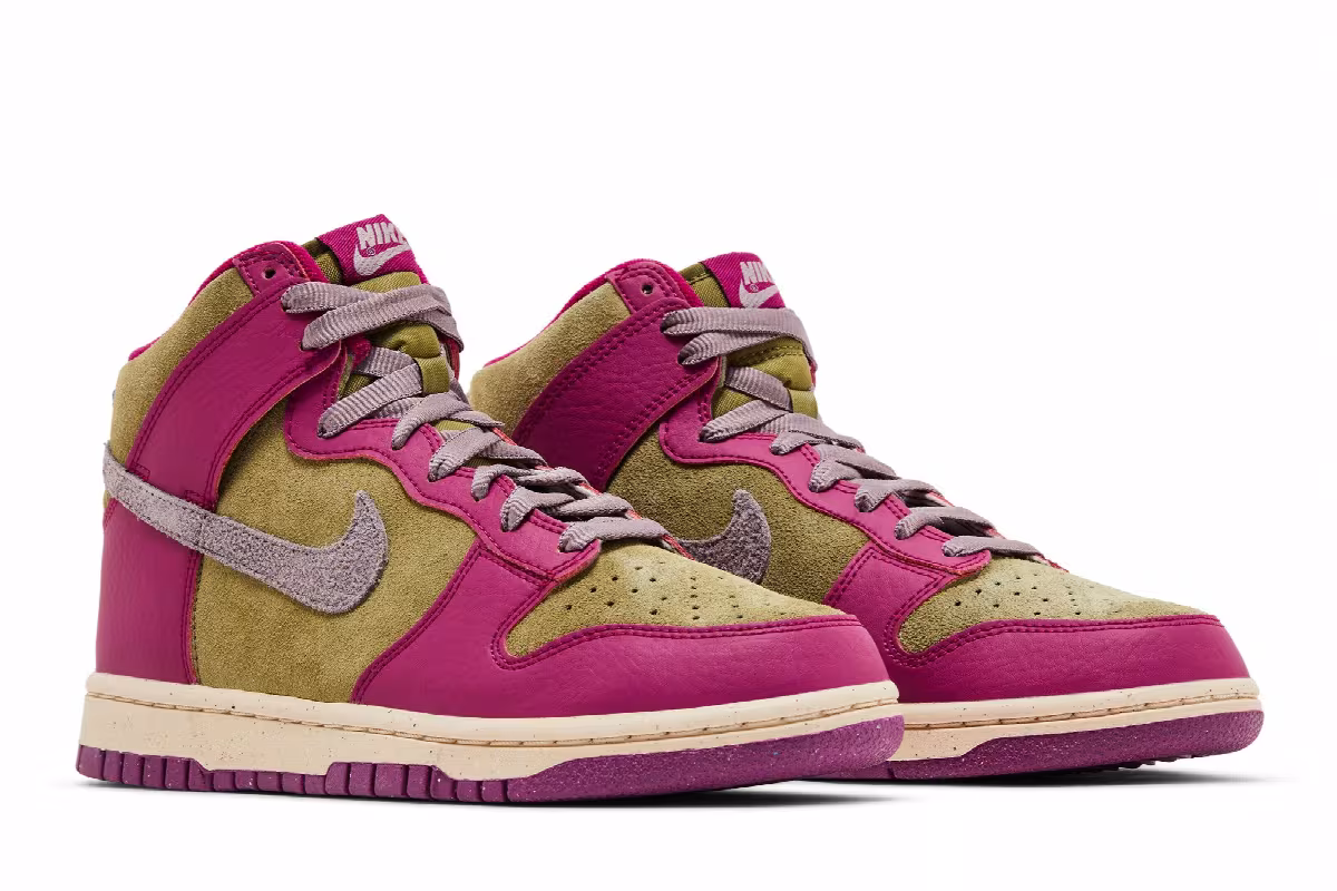 Nike Women's Dunk High Dynamic Berry, view 9
