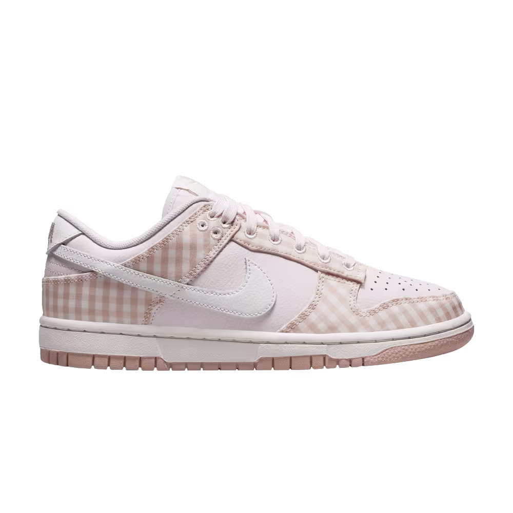 Nike Women's Dunk Low Pink Gingham