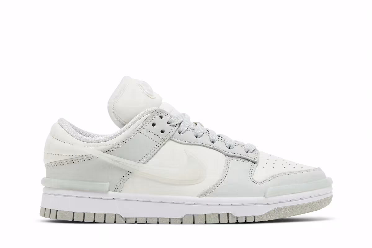 Nike Women's Dunk Low Twist Light Silver, view 2