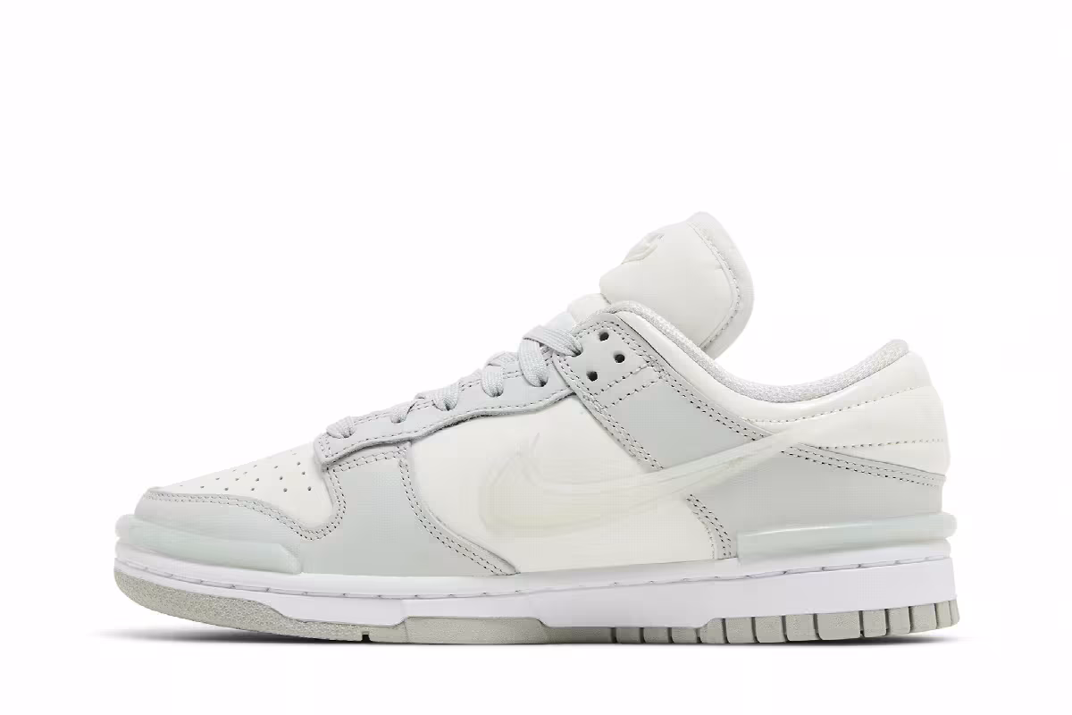 Nike Women's Dunk Low Twist Light Silver, view 4