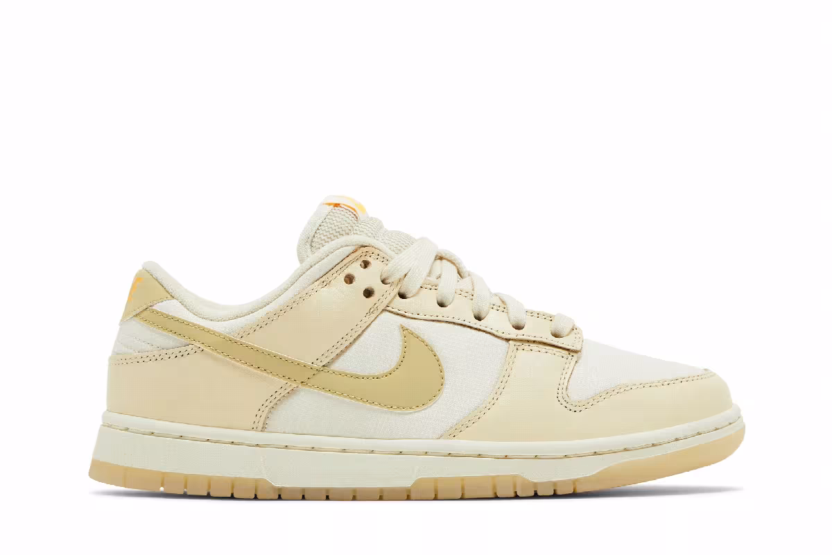 Nike Women's Dunk Low Muslin Team Gold, view 2