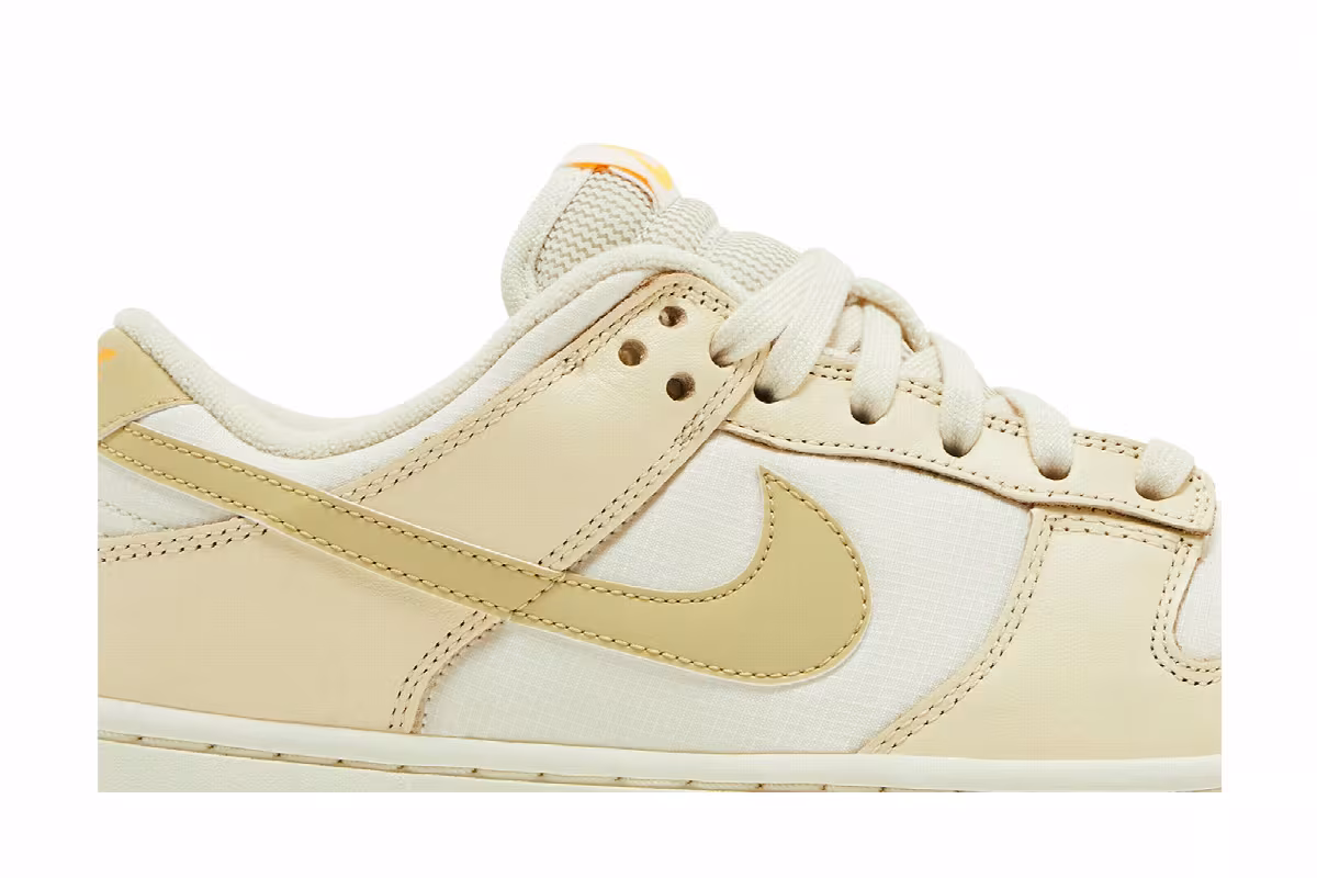 Nike Women's Dunk Low Muslin Team Gold, view 3