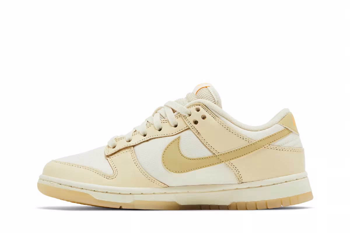Nike Women's Dunk Low Muslin Team Gold, view 4