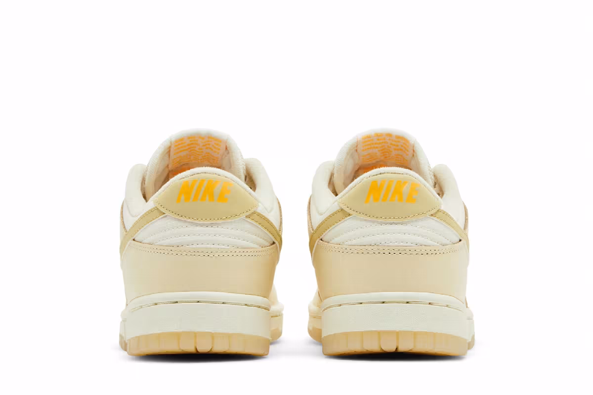 Nike Women's Dunk Low Muslin Team Gold, view 7