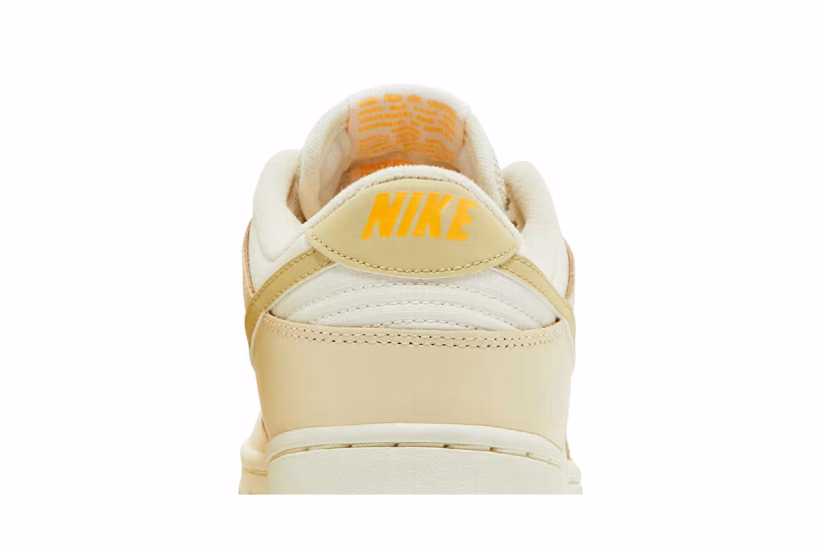 Nike Women's Dunk Low Muslin Team Gold, view 8