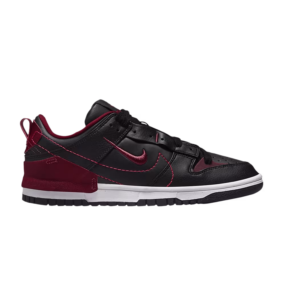 Nike Women's Dunk Low Disrupt 2 Black Dark Beetroot
