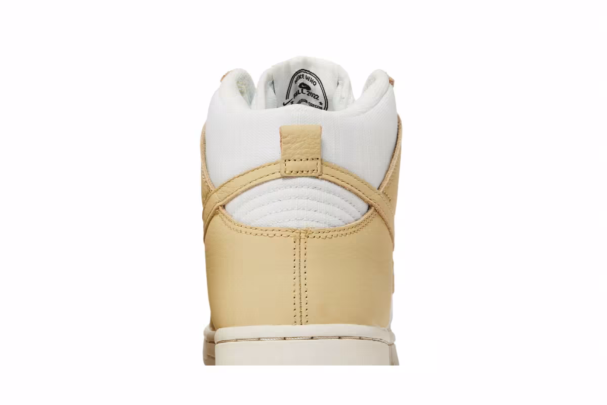 Nike Women's Dunk High LX Certified Fresh - Team Gold, view 8