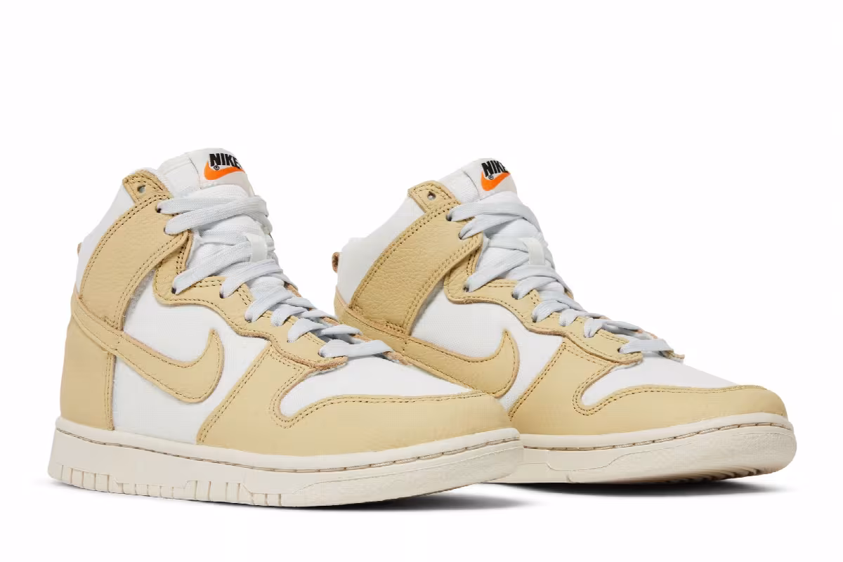 Nike Women's Dunk High LX Certified Fresh - Team Gold, view 9