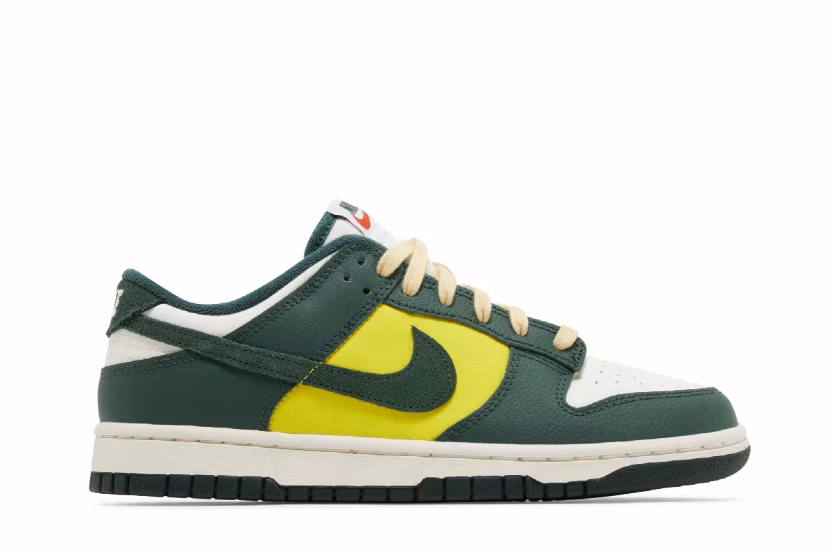 Nike Women's Dunk Low Noble Green, view 2