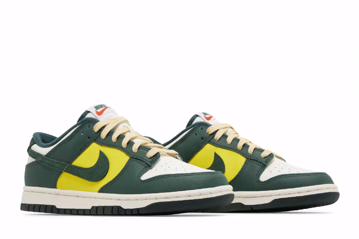 Nike Women's Dunk Low Noble Green, view 9