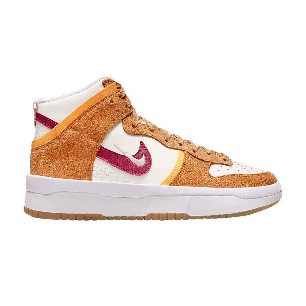 Nike Women's Dunk High Rebel Sunset Rush Maroon