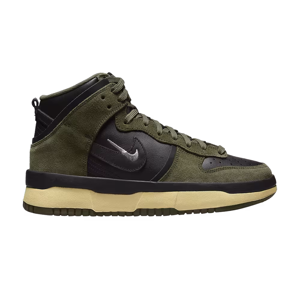 Nike Women's Dunk High Up Medium Olive