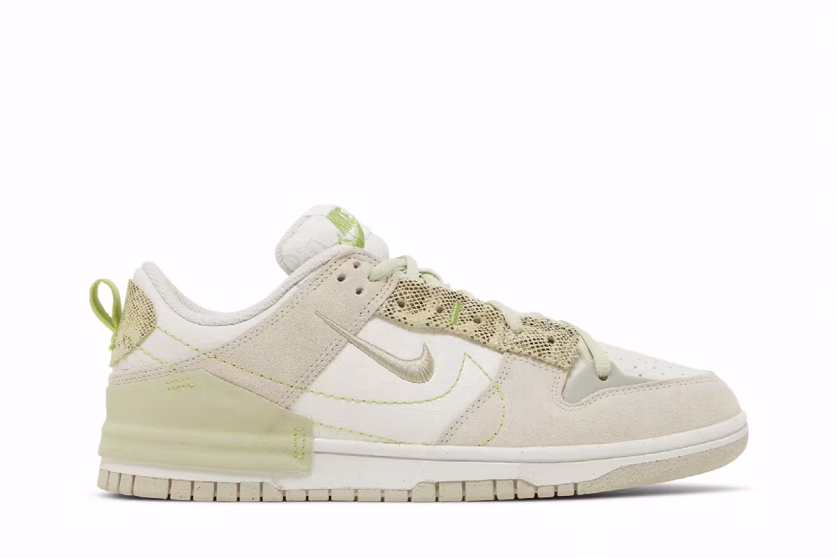Nike Women's Dunk Low Disrupt 2 Green Snake, view 2
