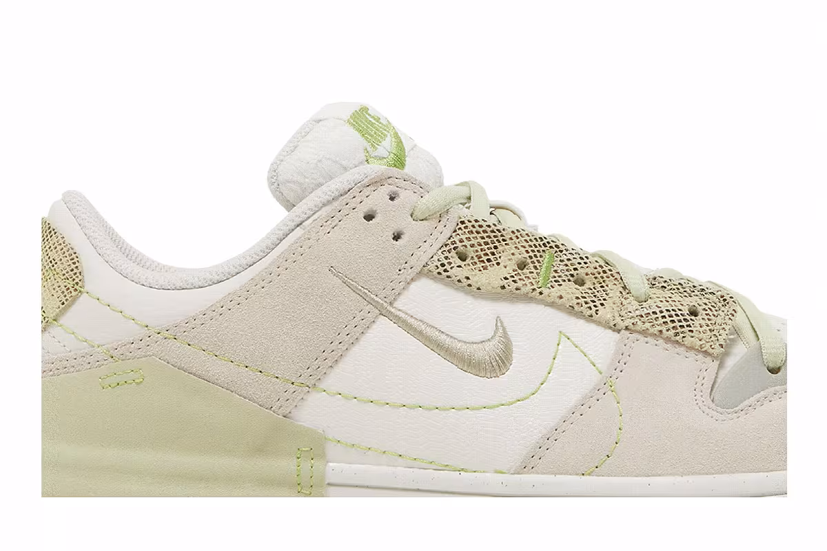 Nike Women's Dunk Low Disrupt 2 Green Snake, view 3
