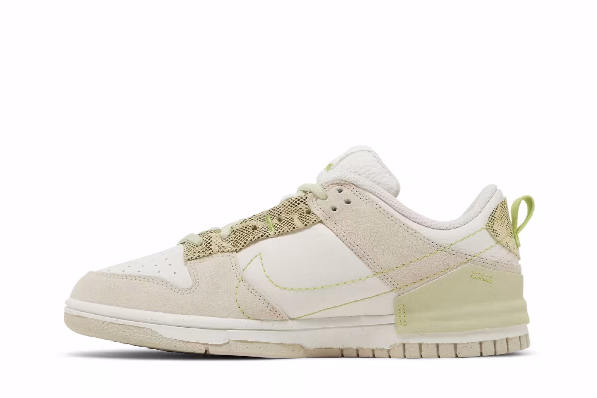 Nike Women's Dunk Low Disrupt 2 Green Snake, view 4
