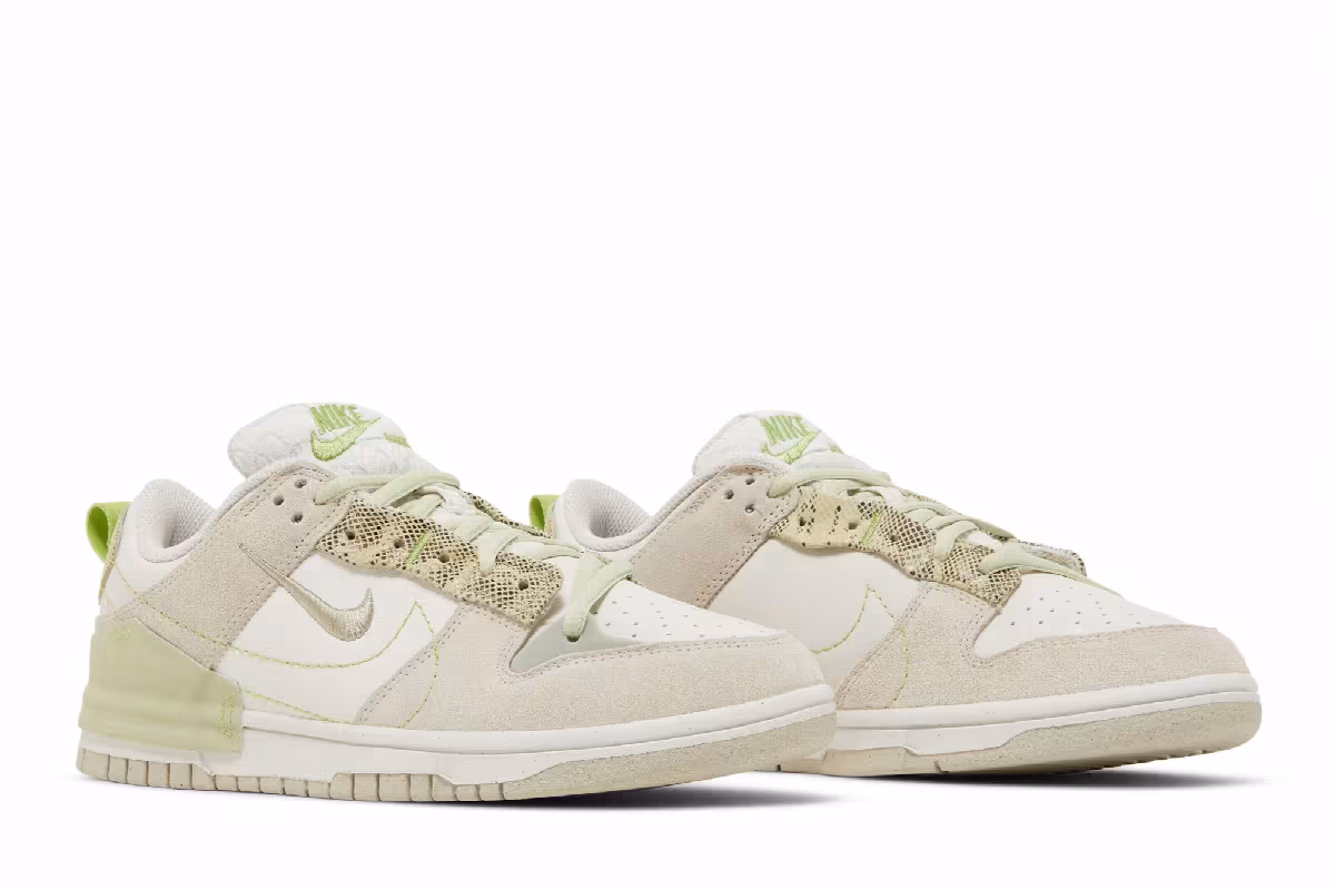 Nike Women's Dunk Low Disrupt 2 Green Snake, view 9