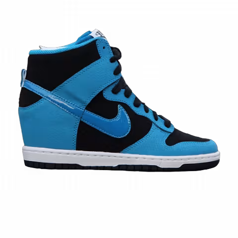 Nike Wmns Dunk Sky High Essential 'Black Blue Lacquer'