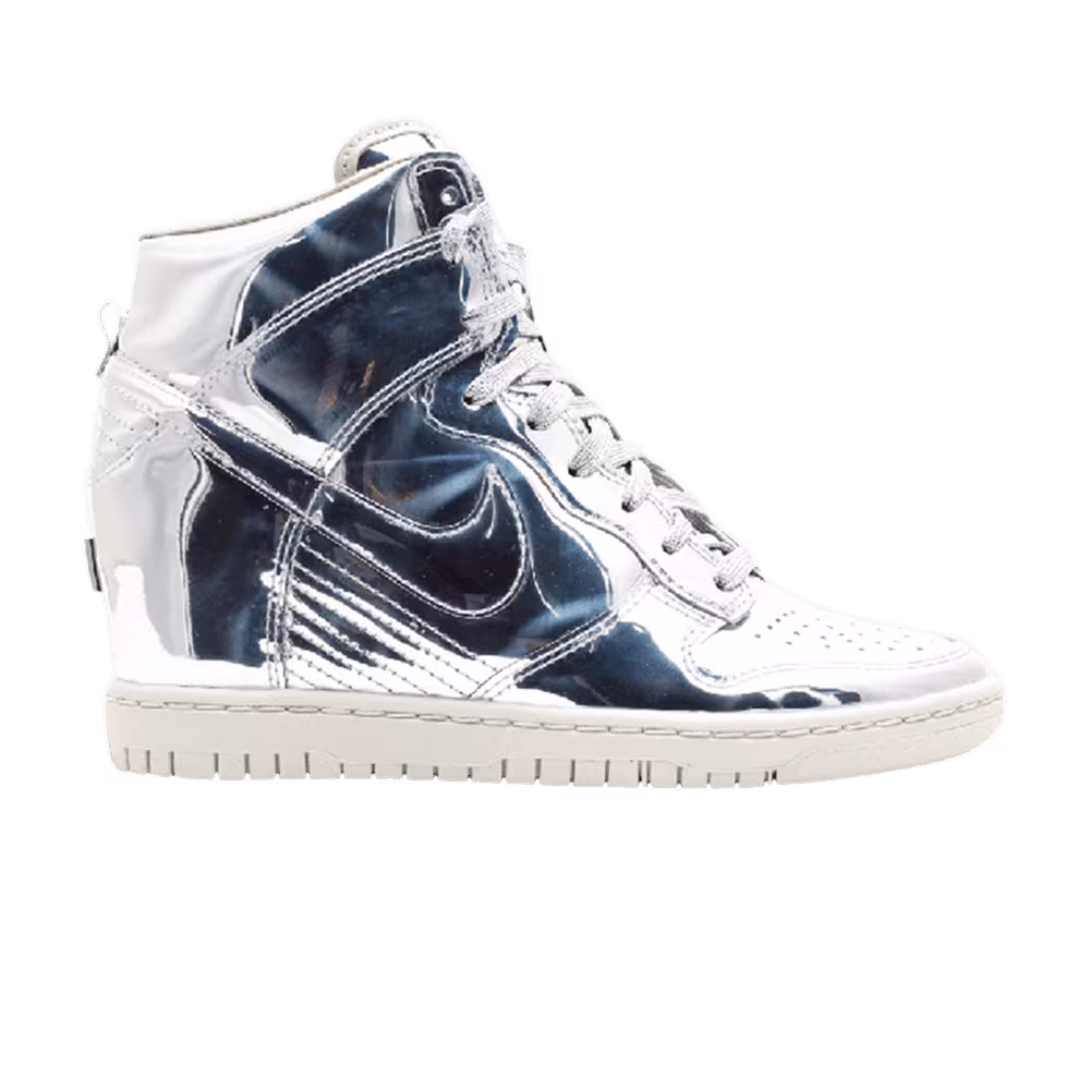 Nike Women's Dunk Sky High SP Liquid Silver