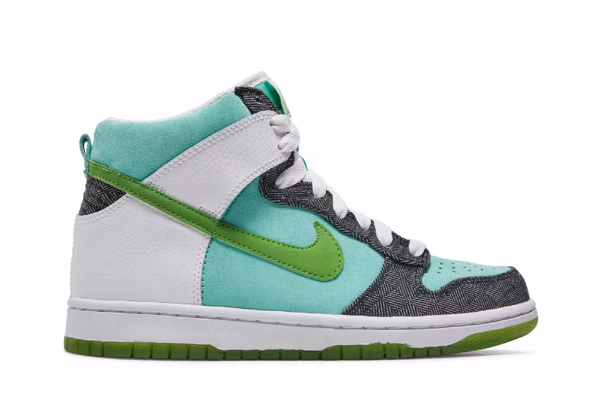 Nike Women's Dunk High 6.0 Mint, view 2