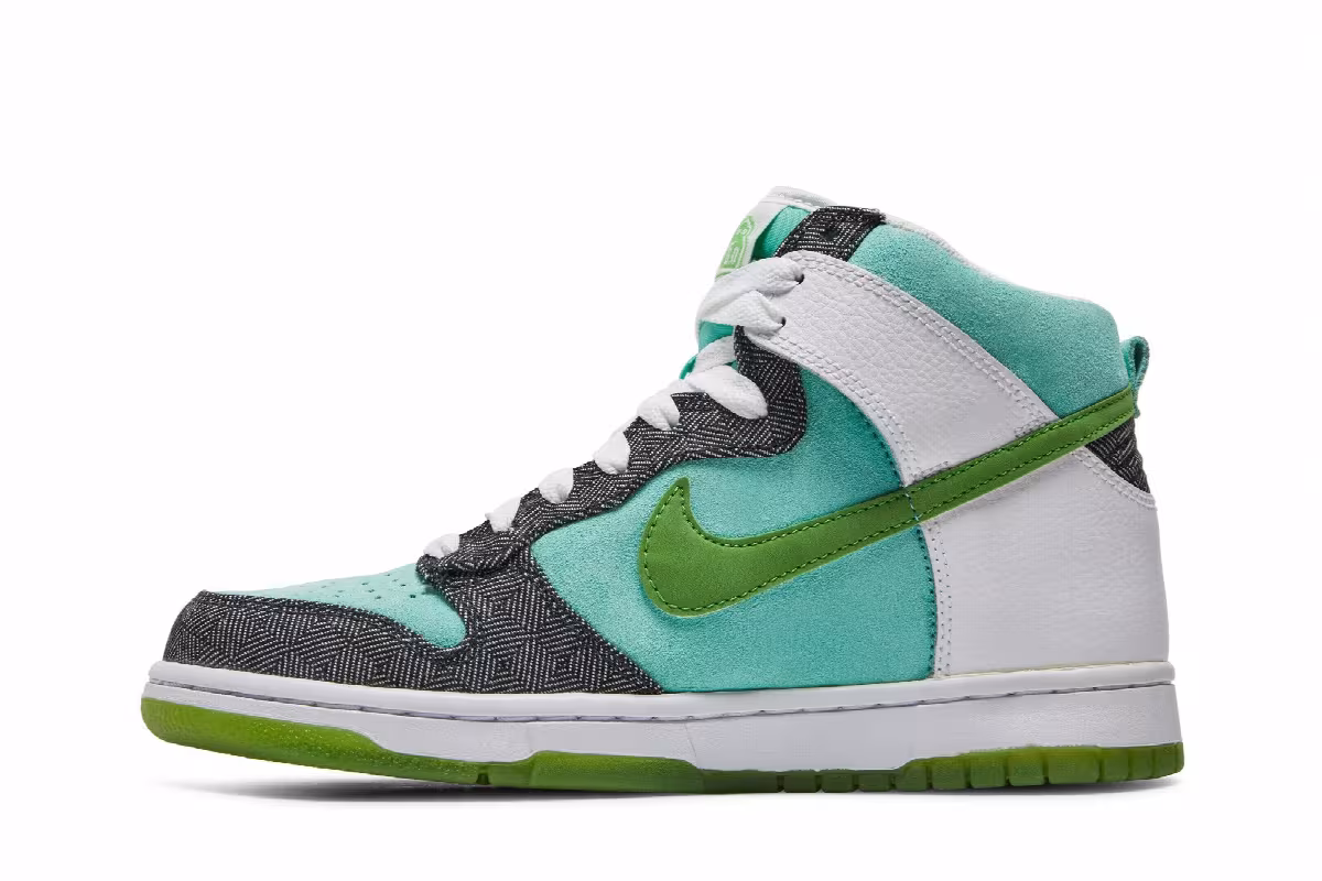 Nike Women's Dunk High 6.0 Mint, view 4