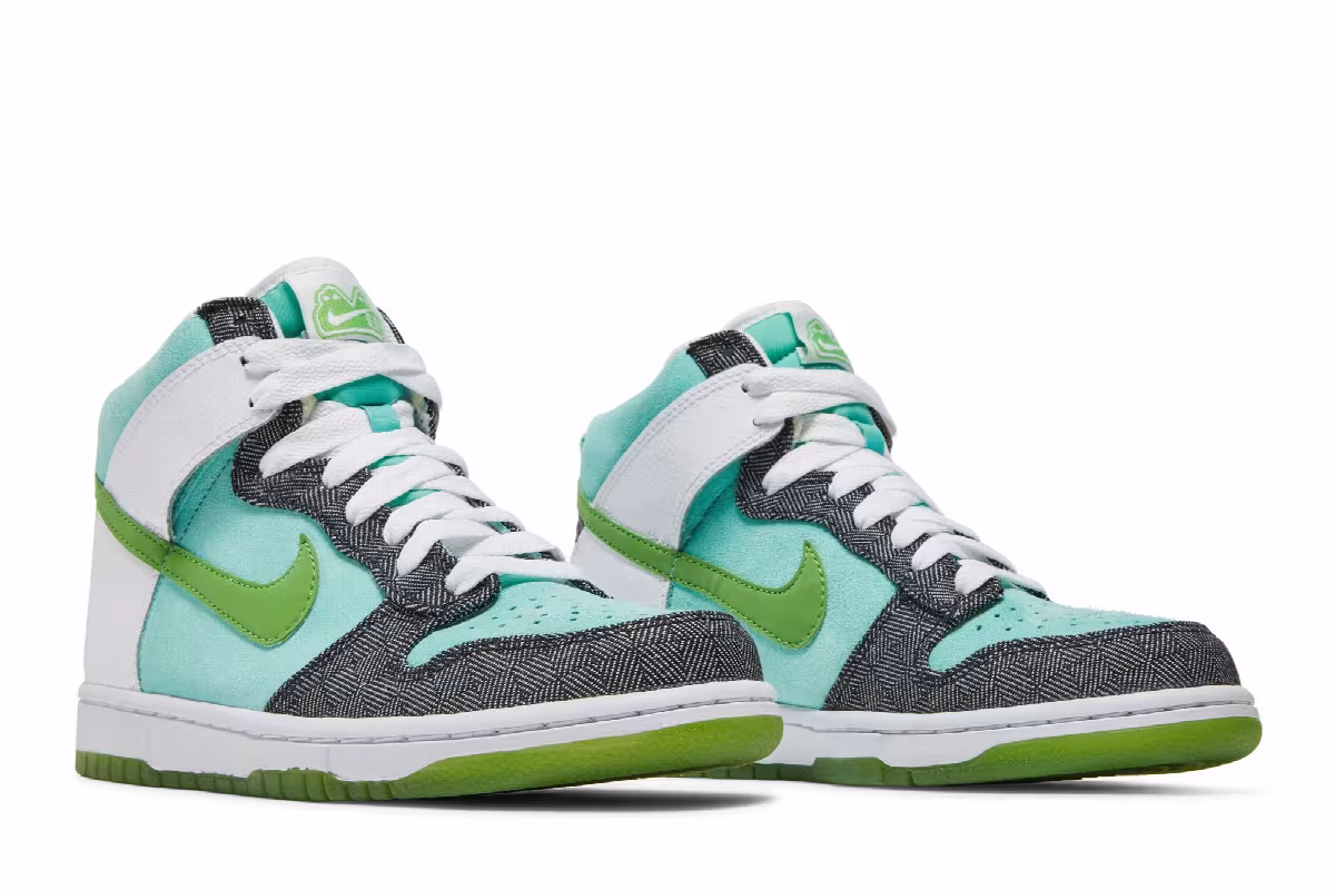 Nike Women's Dunk High 6.0 Mint, view 9