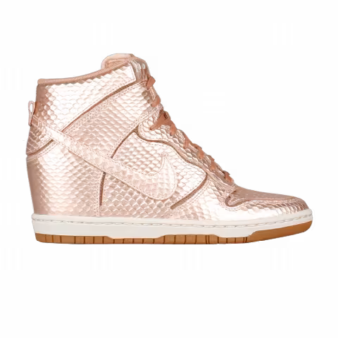 Nike Wmns Dunk Sky High Cut Out Premium 'Metallic Red Bronze'