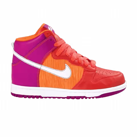 Nike Wmns Dunk High 6.0 Premium 'Red Orange Grape'
