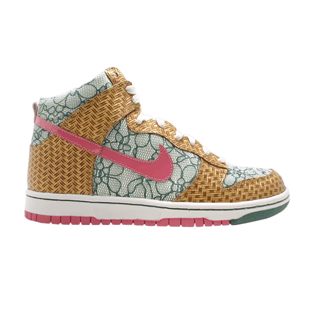 Nike Women's Dunk High Premium Nori Desert Bloom