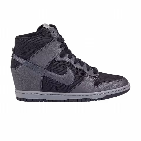 Nike Wmns Dunk Sky High 'Black Metallic Hematite'