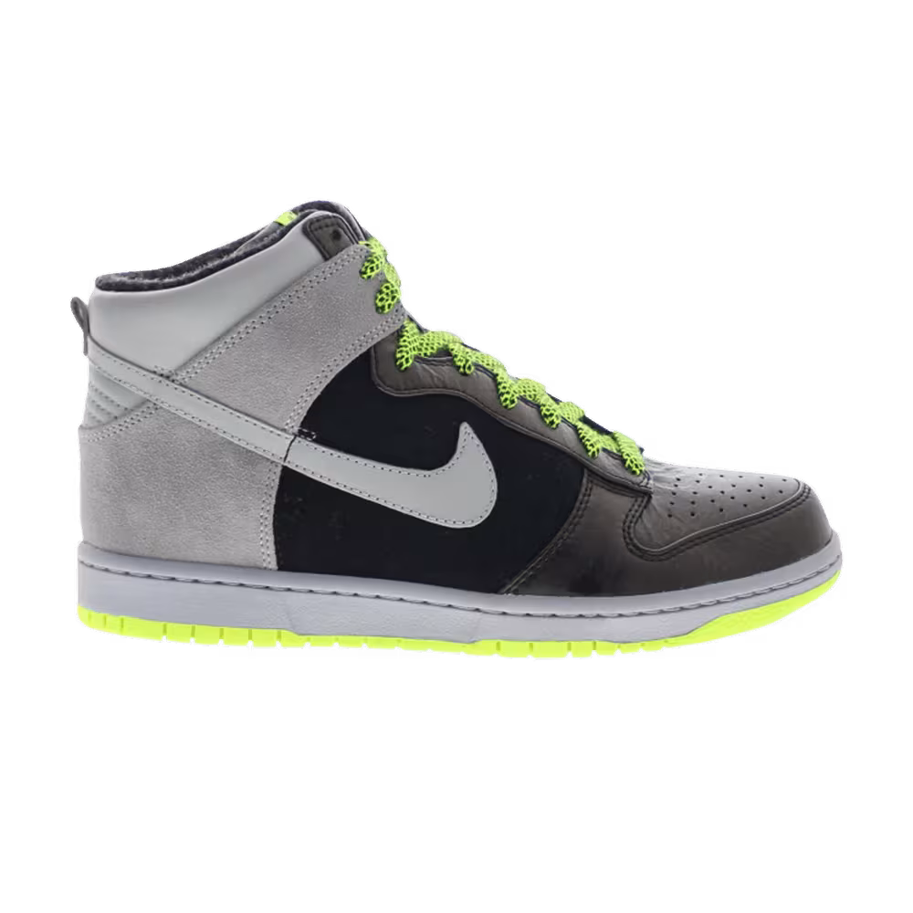 Nike Women's Dunk High Premium Stealth Volt