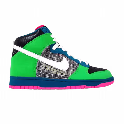 Nike Wmns Dunk High 6.0 'Neon Green Pink'