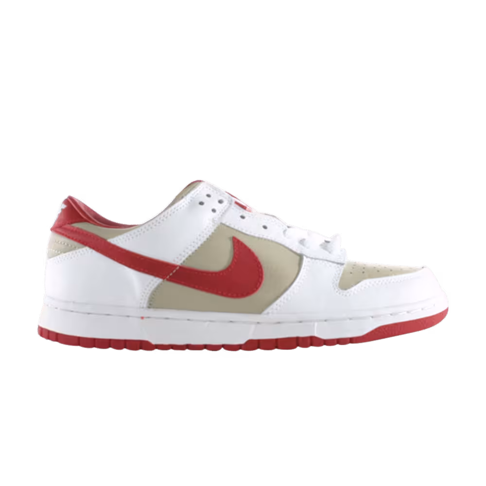 Nike Women's Dunk Low Pro Light Stone Varsity Red