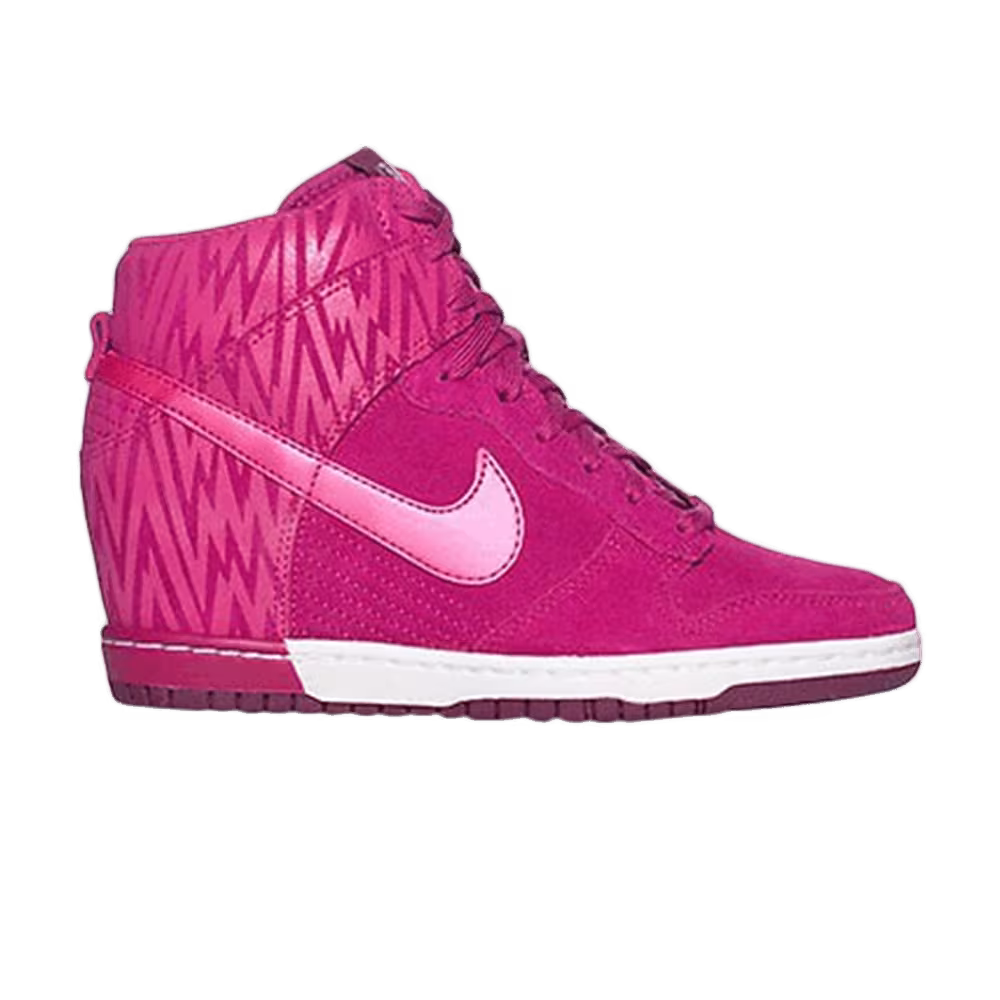 Nike Women's Dunk Sky Hi Print Bright Magenta