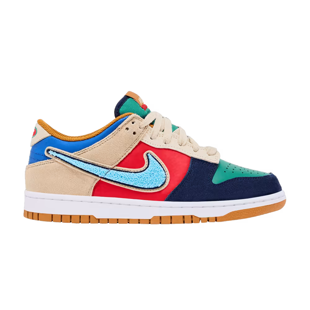 Nike Dunk Low GS Midnight Navy Noise Green