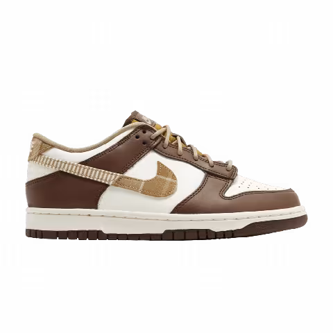 Nike Dunk Low GS 'Plaid Brown'
