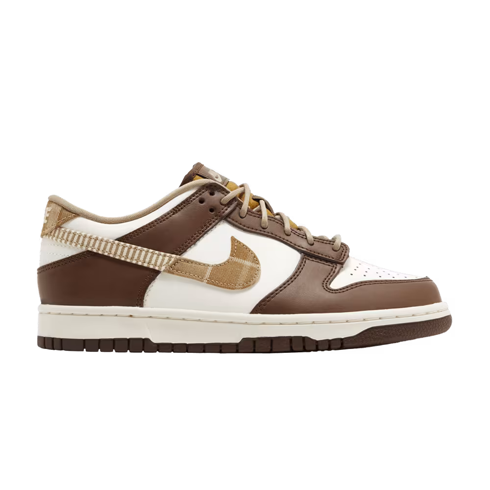 Nike Dunk Low GS Plaid Brown