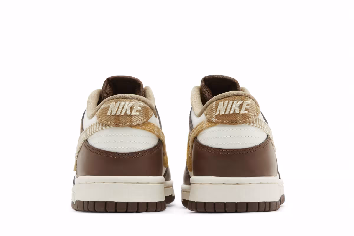 Nike Dunk Low GS Plaid Brown, view 7
