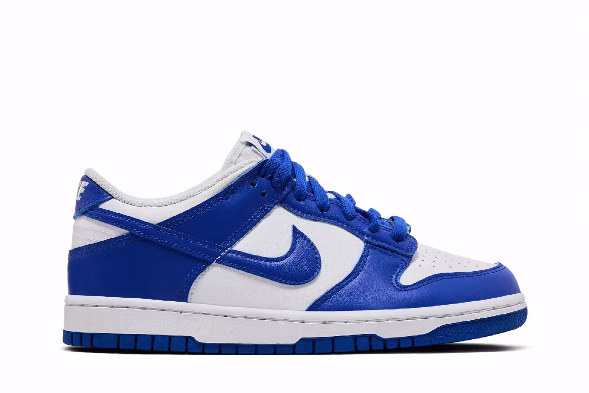 Nike Dunk Low GS Kentucky 2025, view 2