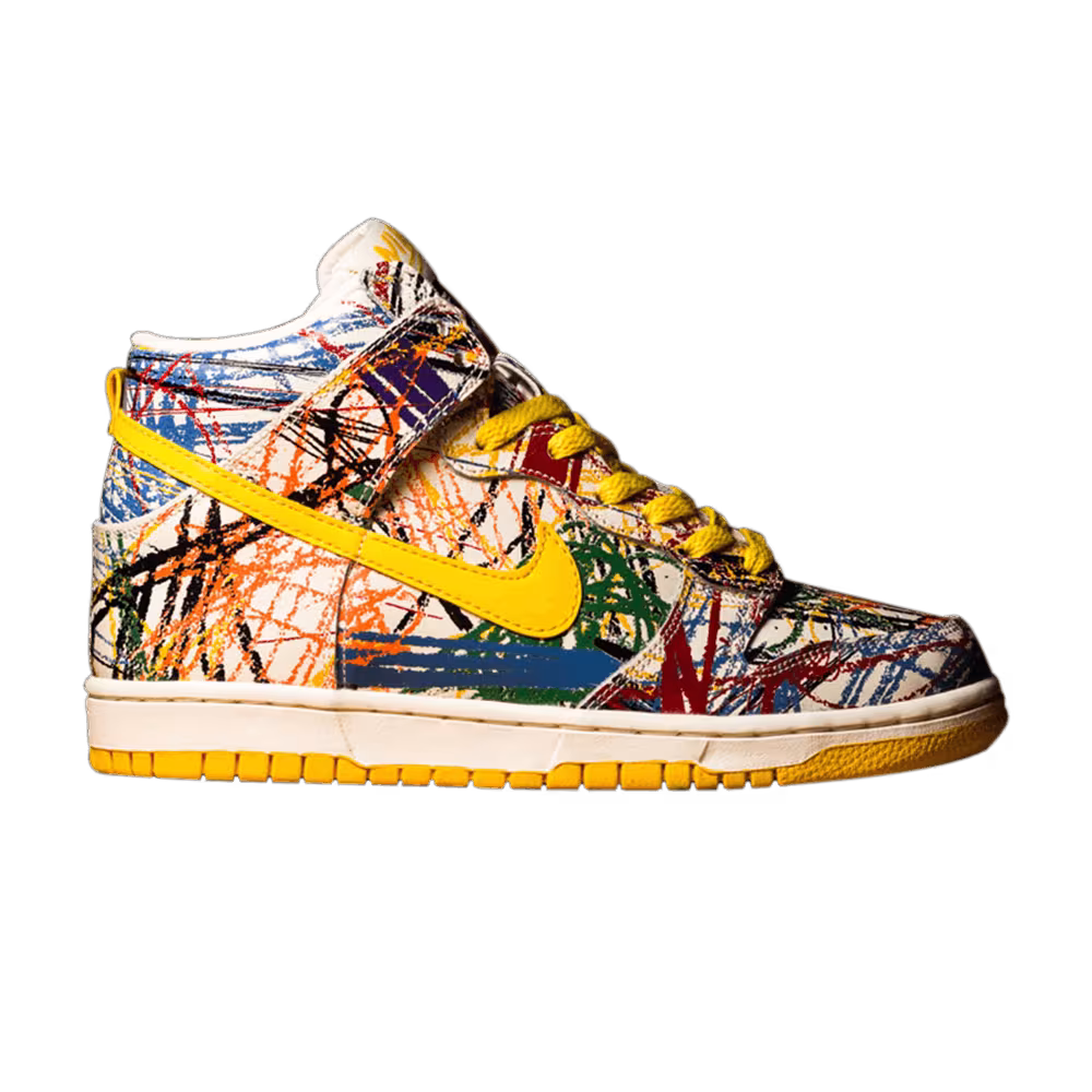Nike Dunk Hi Premium QS GS Scribble