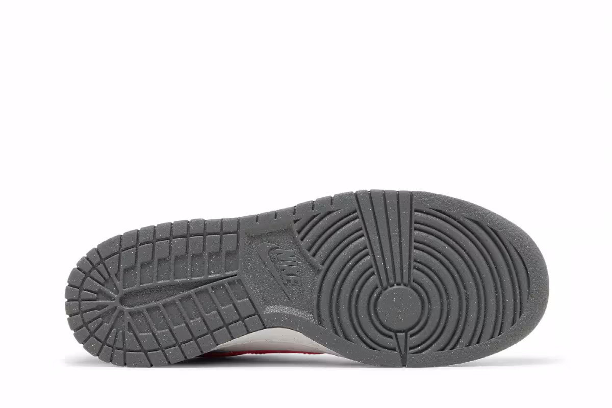 Nike Dunk Low Next Nature GS Smoke Grey Light Crimson, view 5