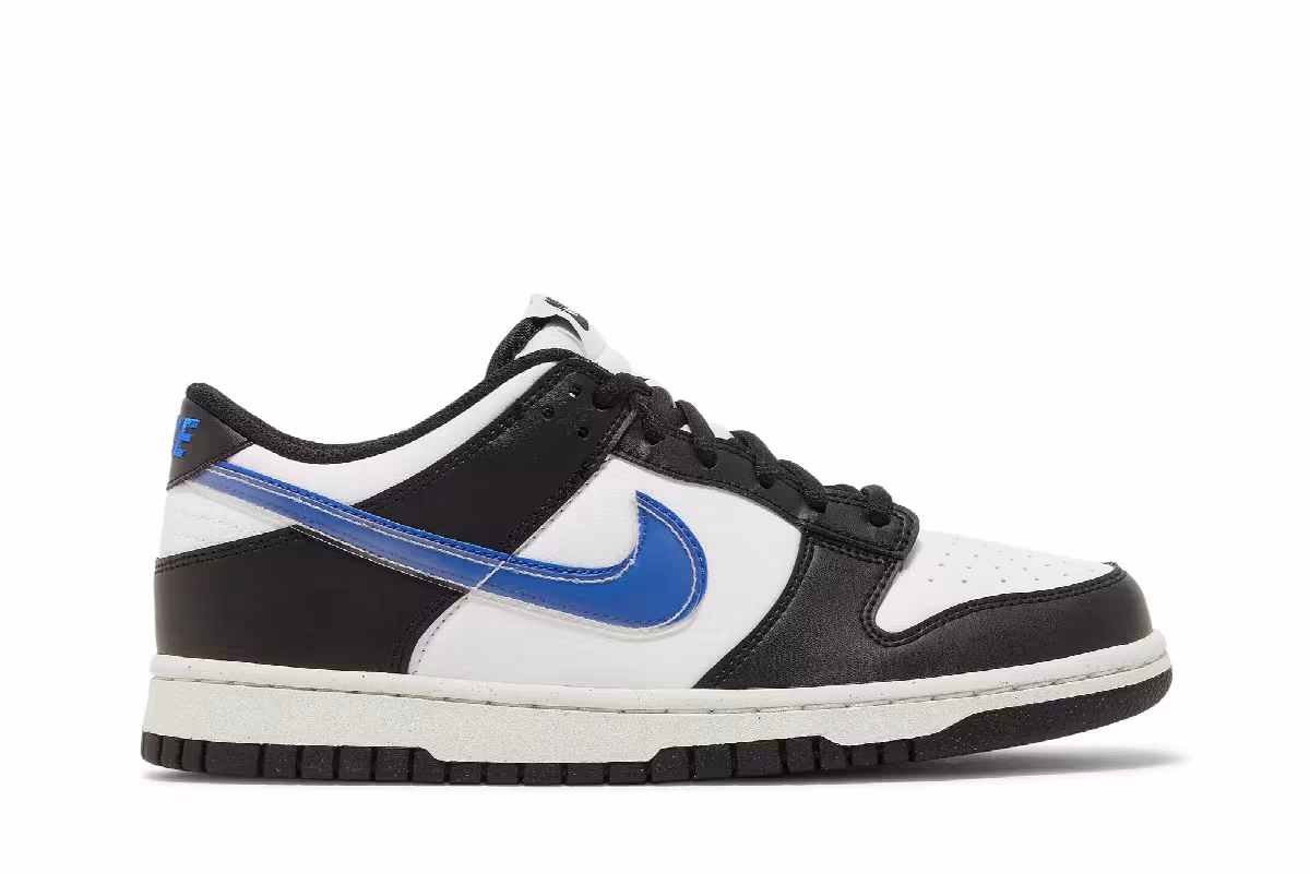 Nike Dunk Low Next Nature GS TPU Swoosh, view 2