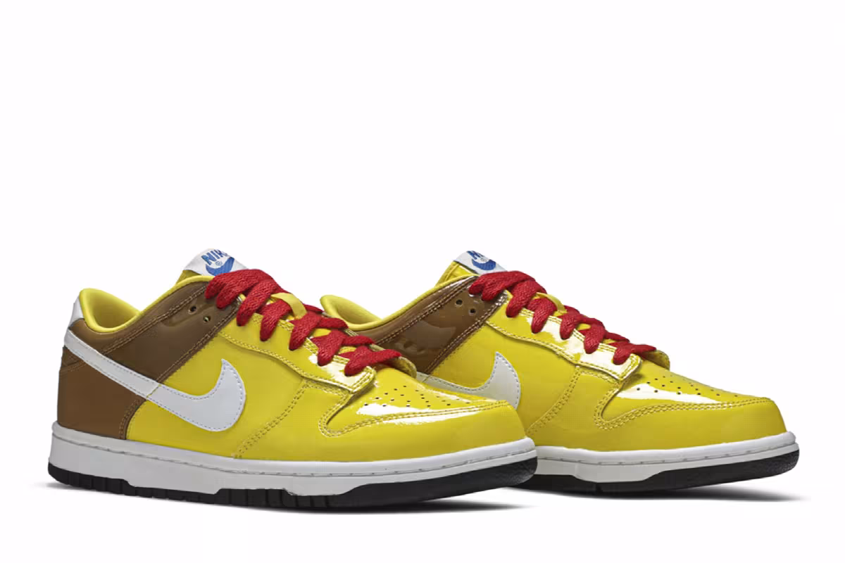 Nike Dunk Low GS Spongebob, view 9